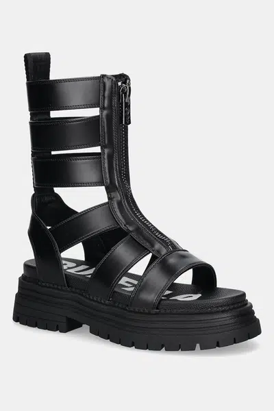 Sandály Buffalo Lennox Zeus dámské, černá barva, 1602276-BLK