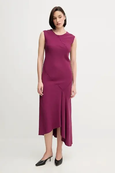 Šaty s příměsí lnu Hoss Intropia