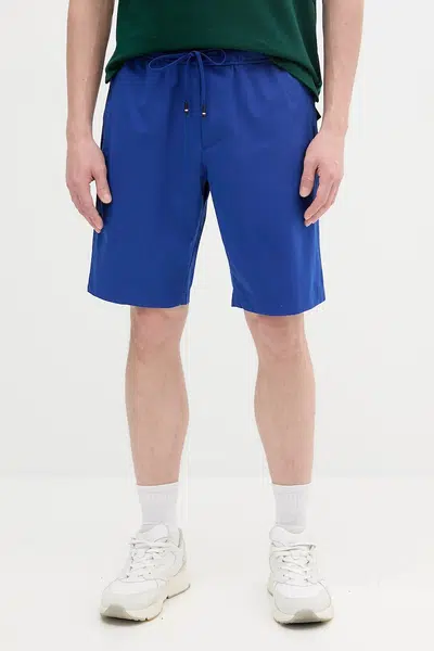 Kraťasy Tommy Hilfiger pánské, modrá barva, MW0MW38840