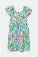 Dětské bavlněné šaty United Colors of Benetton