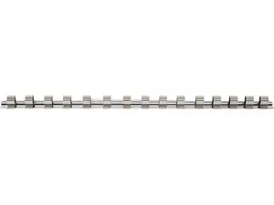 BGS Technic BGS 2540 Kolejnice pro 1/2" nástrčné hlavice, 15 klipů