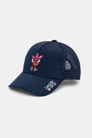 Kšiltovka adidas Originals Nelson tmavomodrá barva, hladká, JD0979