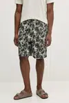 Bavlněné šortky Armani Exchange pánské, zelená barva, XM000427 AF14869