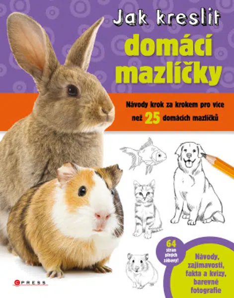 Jak kreslit domácí mazlíčky - Robbin Cuddy - e-kniha