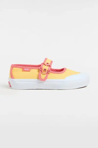 Dětské tenisky Vans Mary Jane žlutá barva, VN000CYKYLW1