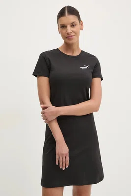 Šaty Puma černá barva, mini, 684974