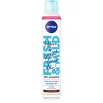 Nivea Fresh Revive suchý šampon pro tmavé vlasy Dark Tones 200 ml