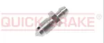 QUICK BRAKE Odvzdušňovací šroub M10x1, délka 30 mm, na brzdové vedení