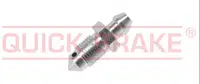 QUICK BRAKE Odvzdušňovací šroub M10x1, délka 30 mm, na brzdové vedení