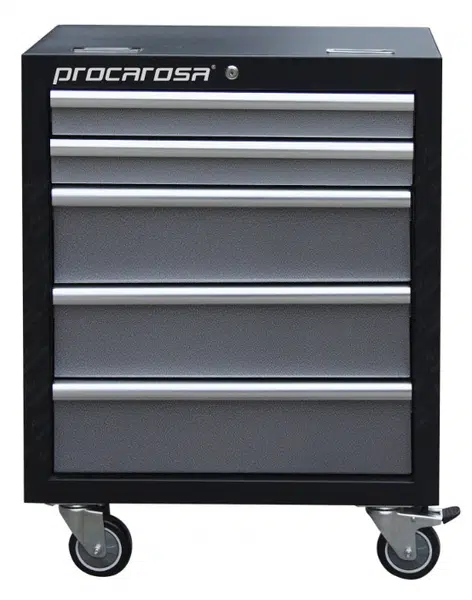 Pojízdný dílenský vozík, 5 zásuvek - Procarosa PROFI TGC-1305W