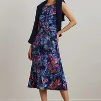 Šaty Lauren Ralph Lauren modrá barva, midi, 200973610
