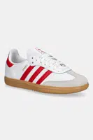 Dětské tenisky adidas Originals SAMBA OG bílá barva, JQ2833