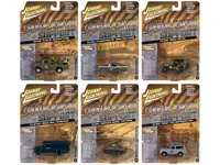 "Military" Set A of 6 pieces 2024 Release 2 Limited Edition Diecast Models by Johnny Lightning