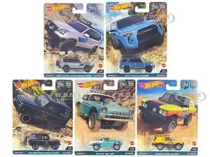 "HW Off Road" 5 piece Set "Car Culture" Series Diecast Model Cars by Hot Wheels