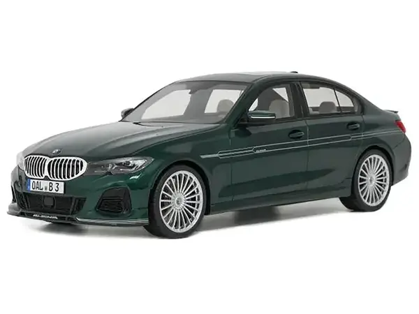 BMW Alpina B3 Green Metallic 1/18 Model Car by GT Spirit