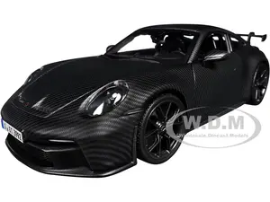 Porsche 911 GT3 Carbon Fiber "Carbon Series - Bburago 50th Anniversary" 1/18 Diecast Model Car by Bburago