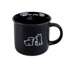 Toro Keramický hrnek Pejsek 380 ml 1 ks černý