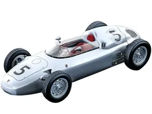 Porsche 718 F2 5 Hans Hermann Solitude GP Grand Prix (1960) "Mythos Series" Limited Edition to 120 pieces Worldwide 1/18 Model Car by Tecnomodel