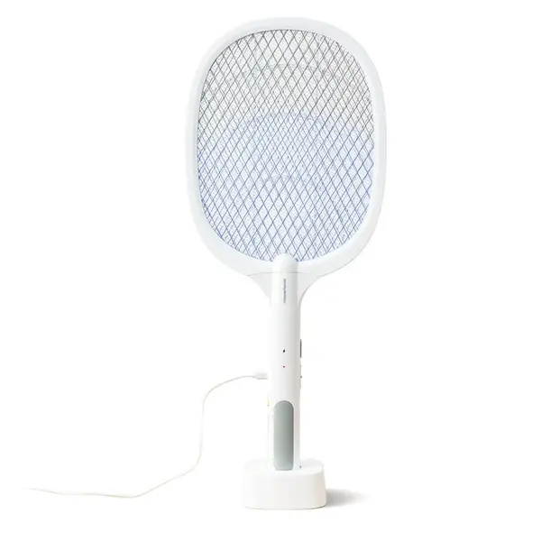 Elektrická plácačka na hmyz 2v1