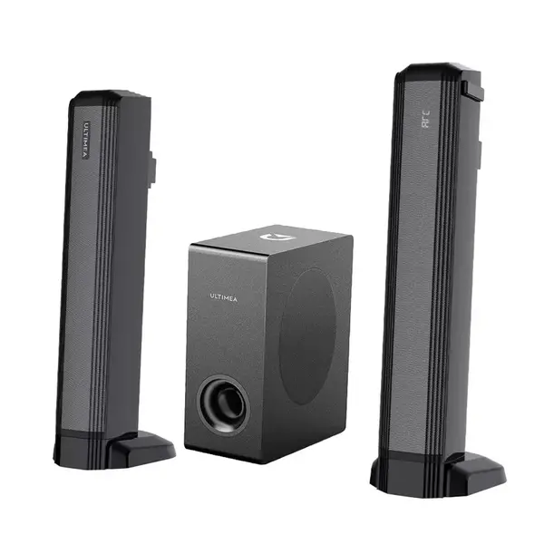 Ultimea Apollo S50 Detachable Soundbar with Subwoofer Bluetooth 5.3 Adjustable Bass Level 3 EQ Modes