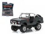 1968 Ford Bronco Custom Steel Gray "All Terrain" Series 1 1/64 Diecast Model Car by Greenlight