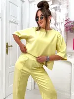 Resti Women's cotton set with wide pants