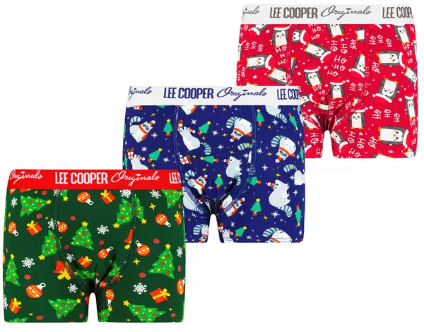 Chlapčenské boxerky 3P Lee Cooper