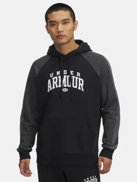 Pánská mikina Under Armour UA Rival Flc CB Hood-BLK - Pánské