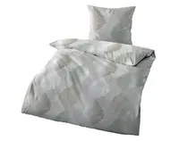 Biber obliečky Jesenné lístie, šedé%