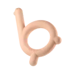 BORRN Hryzátko Vták oranžový