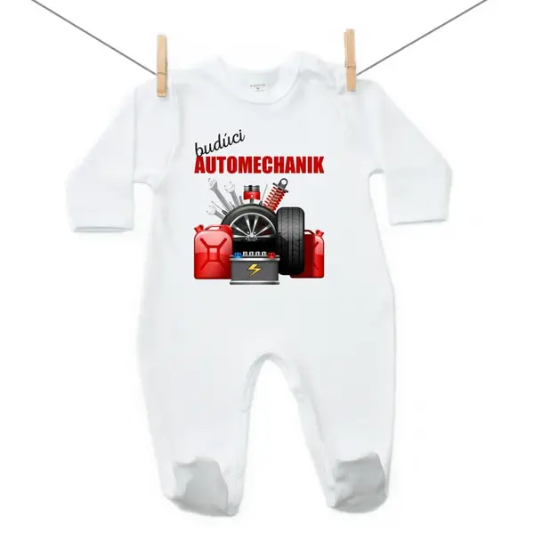 Boodyy Overal Budúci automechanik 74 (6-9 mesiacov)