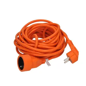 Predlžovací kábel 10m/1z 3x1mm SOLIGHT PS16O orang