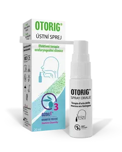 Ozonidy OTORIG ústny sprej