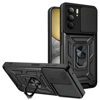 Pancierové puzdro Hybrid Armor Camshield pre Realme C75 - Čierna H36957