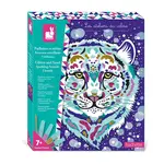 Janod Atelier Maxi Kreatívna sada Trblietavé piesky Zvieratká od 7 rokov