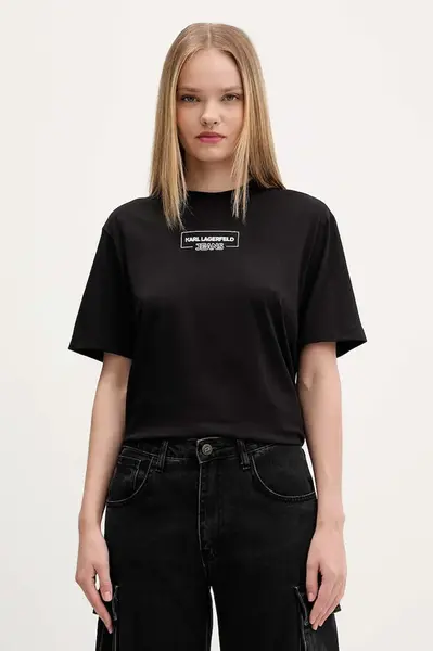 Bavlnené tričko Karl Lagerfeld Jeans