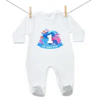 Boodyy Overal Už mám 1 rok Modrá 56 (0-2 mesiace)