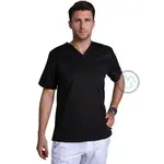 Pánska/ unisex blúza V výstrih - čierna XS