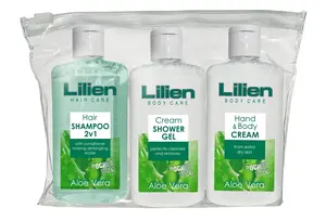 Lilien travel pack /šampón, sg, krém na ruky a telo