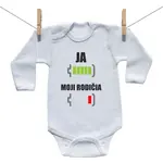 Boodyy Body s dlhým rukávom Batéria nabitá 74 (6-9 mesiacov)