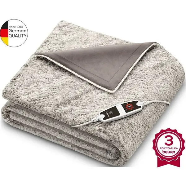 Vyhrievacia deka BEURER HD 150 XXL Nordic Cosy Taupe