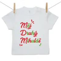 Boodyy Tričko s krátkym rukávom Môj druhý Mikuláš 134 (8-9 rokov)