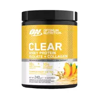 Optimum Nutrition Clear Whey Protein Isolate + Collagen 240 g letný ovocný ľadový čaj