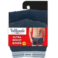 Bellinda 
ULTRA RESIST BOXER 2x - Double pack of cotton boxer shorts - grey - blue