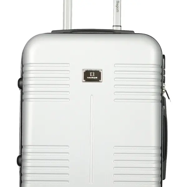 Stříbrný malý kufr Laura Biagiotti