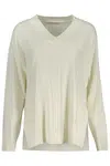 GUESS JEANS WOMEN'S WHITE SWEATER