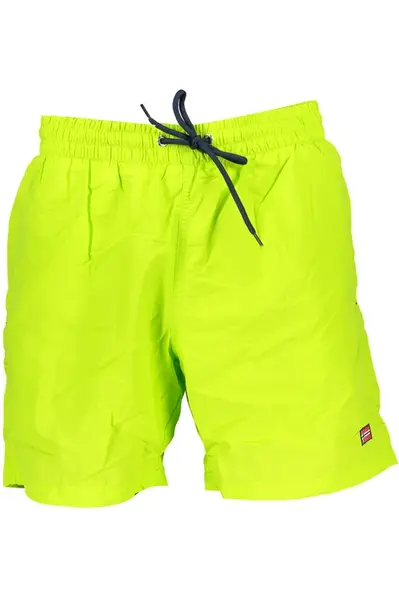 Žluté pánské koupací kraťasy