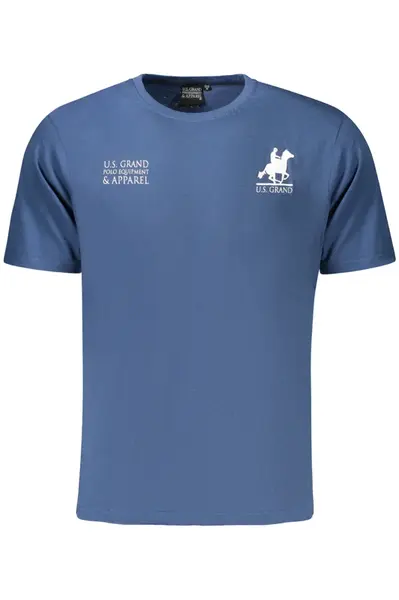 US GRAND POLO SHORT SLEEVE T-SHIRT MEN BLUE