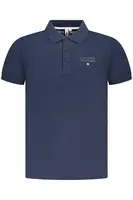 Pánské modré polokošile s krátkým rukávem