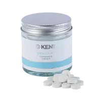 GB KENT & SONS PLC Bieliace zubné tablety (suchá zubná pasta) 62 ks